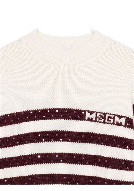 Pull con paillettes MSGM KIDS | F5MSJGJP082013/19